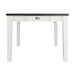 Kayla - Two Tone Counter Height Dining Table With Storage - JaxCo Furniture