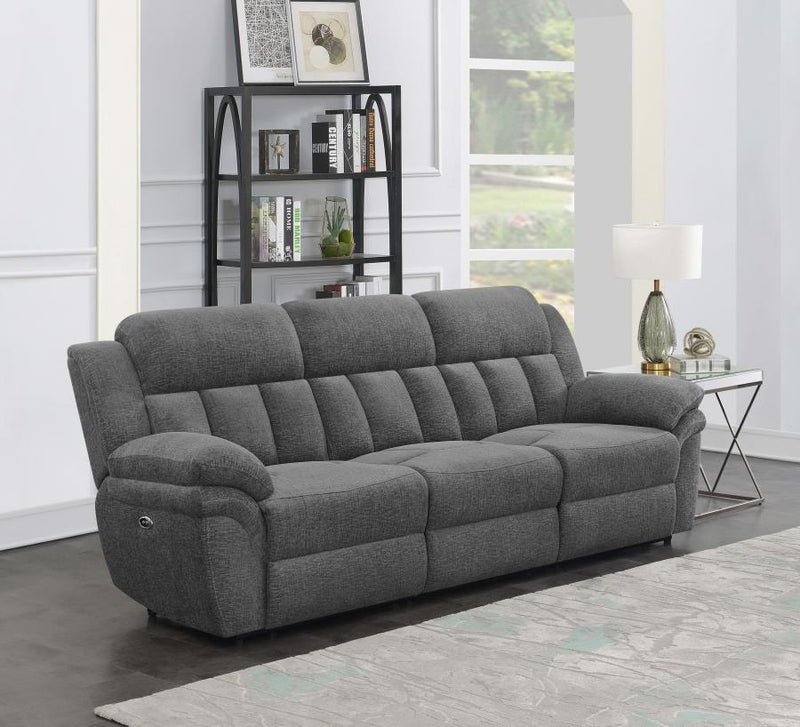 Bahrain - Upholstered Motion Sofa - JaxCo Furniture