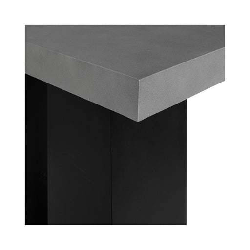 Lithic - Outdoor Bar Table - Black - JaxCo Furniture