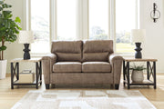 Navi - Fossil - Loveseat - JaxCo Furniture