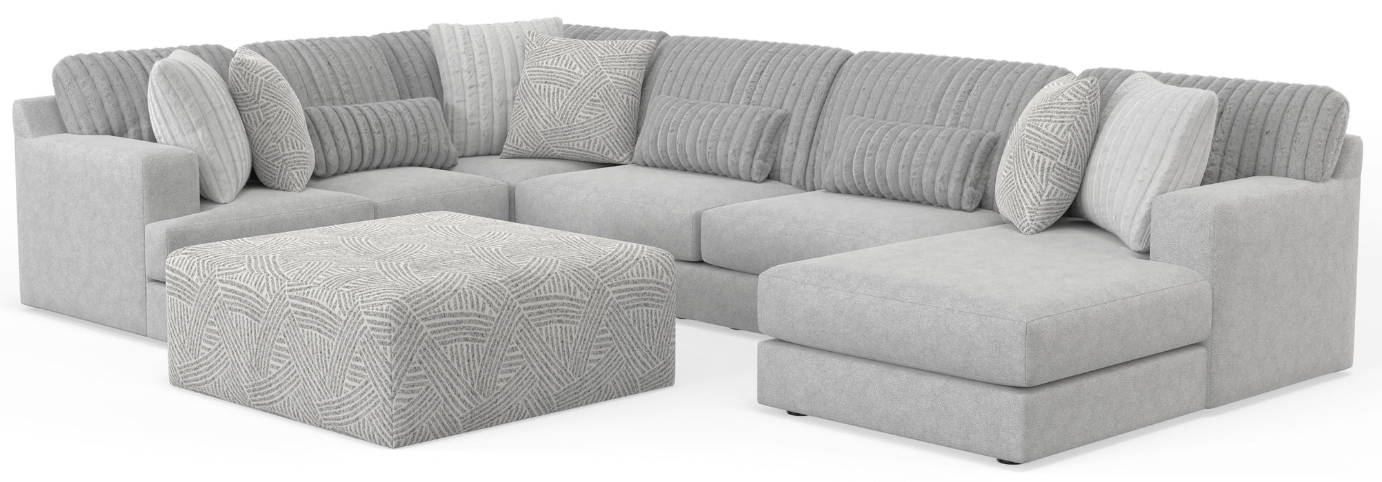 Logan - Upholstered Sectional Set - JaxCo Furniture