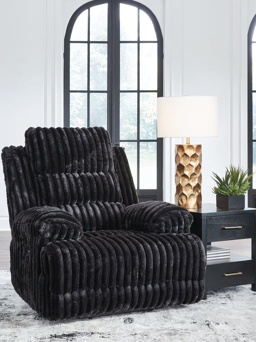 Rhine Falls - Onyx - Zero Wall Recliner - JaxCo Furniture