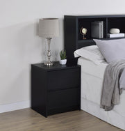 Westpark - 2-Drawer Nightstand LED Lights And USB - JaxCo Furniture
