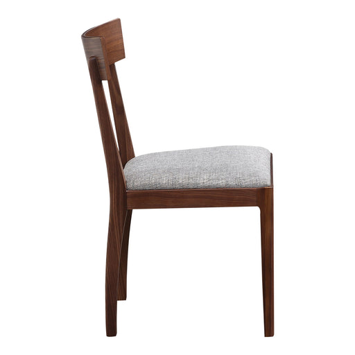 Leone - Dining Chair Chair (Set of 2) - Walnut Brown - JaxCo Furniture