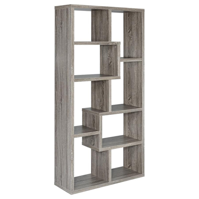 Theo - 6-Shelf Bookshelf - JaxCo Furniture