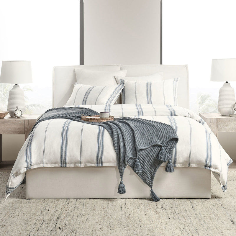 Jayson - Linen Cashmere 3 Piece Duvet Set - JaxCo Furniture