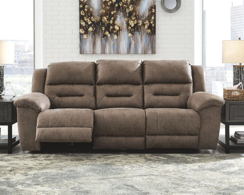 Stoneland - Reclining Sofa - JaxCo Furniture