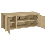 Laurelton - 3 Piece Entertainment Center TV Stand - Light Oak - JaxCo Furniture