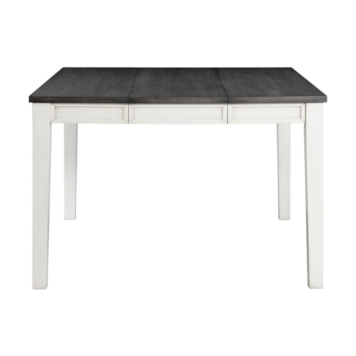 Kayla - Two Tone Counter Height Dining Table With Storage - JaxCo Furniture