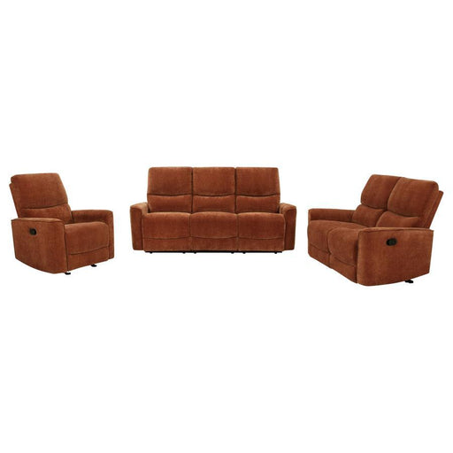 Navarro - Upholstered Reclining Sofa Set - JaxCo Furniture
