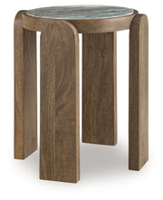 Gavrilley - Gray / White / Brown - Accent Table - JaxCo Furniture