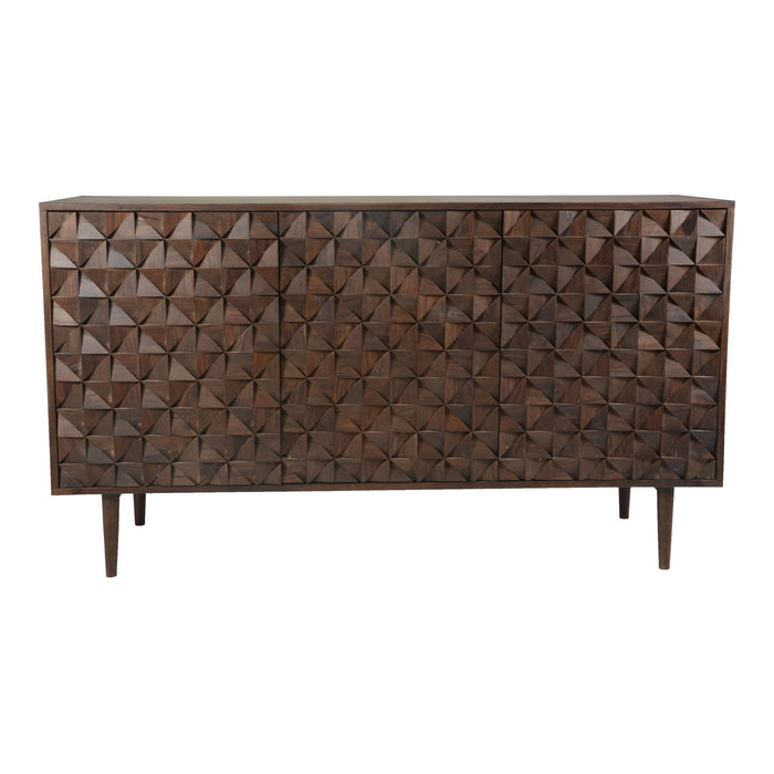 Pablo - 3 Door Sideboard - Brown - JaxCo Furniture