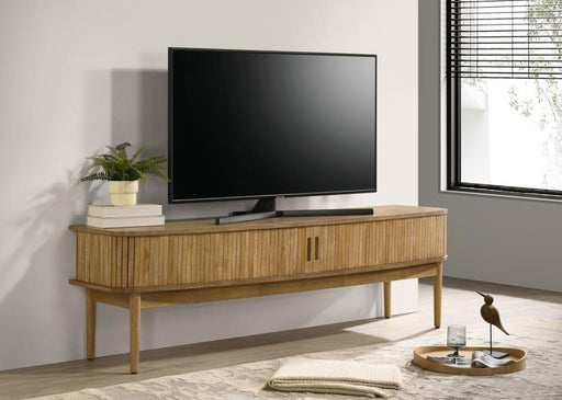 Croyden - 71" TV Stand Media Console - Weathered Natural - JaxCo Furniture
