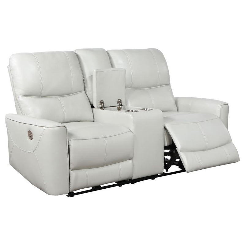 Greenfield - Upholstered Power Reclining Loveseat - JaxCo Furniture