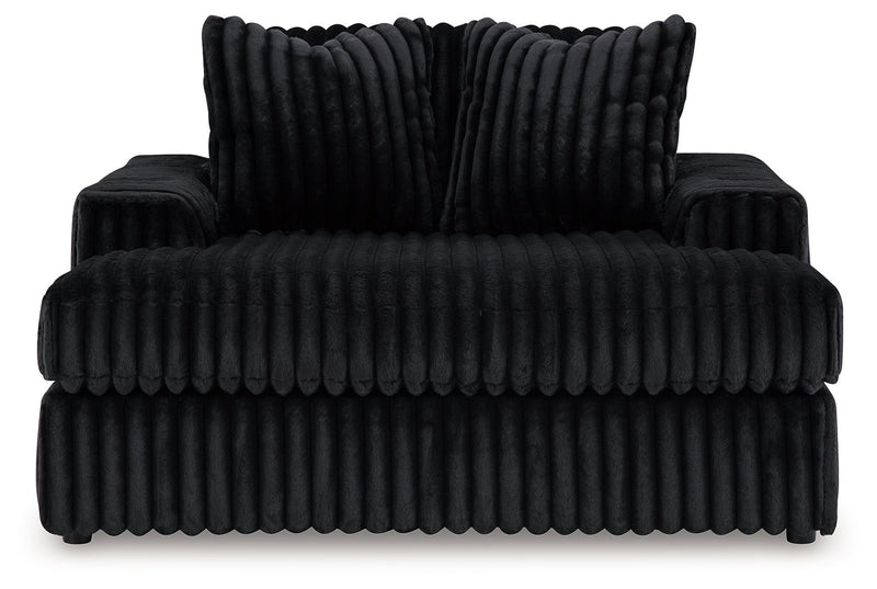 Midnight-Madness - Oversized Chaise - JaxCo Furniture