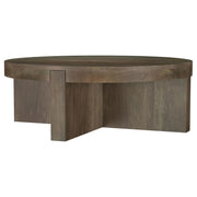 Kinkaid - Round Solid Mango Wood Table - JaxCo Furniture