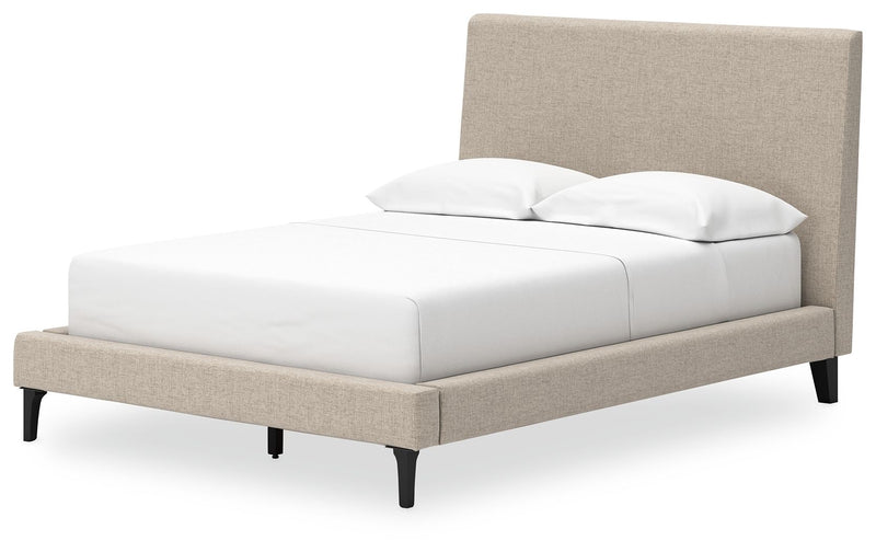 Cielden - Upholstered Bed With Roll Slats - JaxCo Furniture