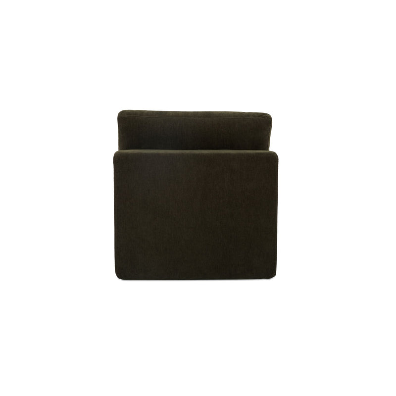 Cates - Slipper Chair - Dark Green