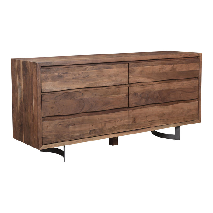 Bent - Dresser - Natural Stain - JaxCo Furniture