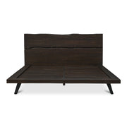 Madagascar - Queen Platform Bed - Dark Brown - JaxCo Furniture
