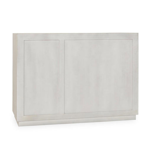 Isha - 3 Drawers 2 Door Cabinet - White Washed - JaxCo Furniture