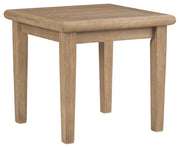 Gerianne - Brown - Square End Table - JaxCo Furniture