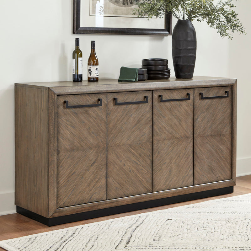Cedar Fork - Dining Sideboard - Smoked Arabica - JaxCo Furniture