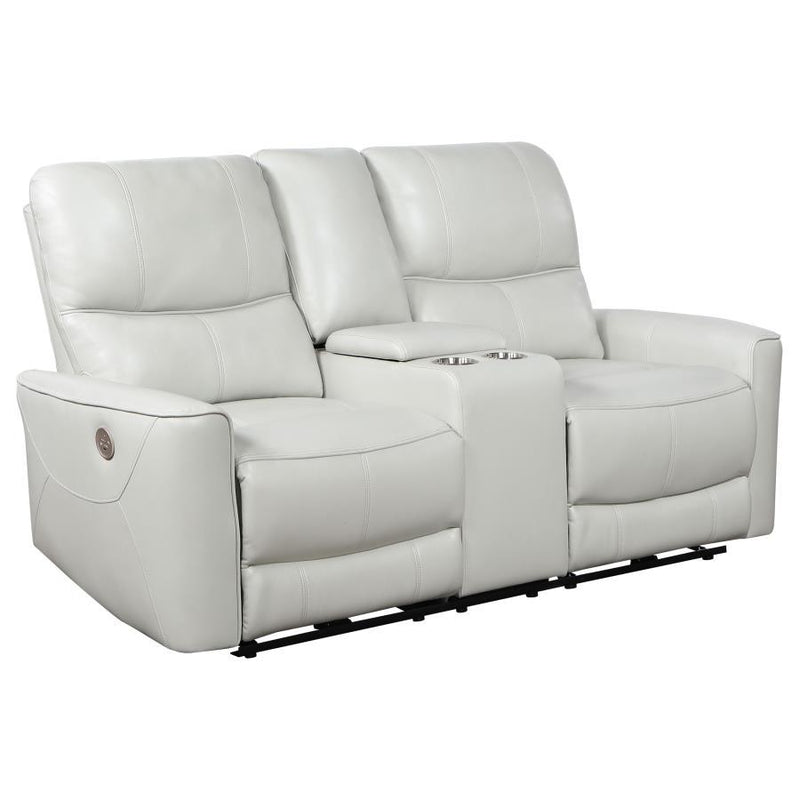 Greenfield - Upholstered Power Reclining Loveseat - JaxCo Furniture