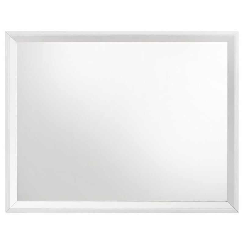 Sonora - Dresser Mirror - White - JaxCo Furniture