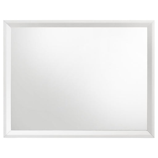 Sonora - Dresser Mirror - White - JaxCo Furniture