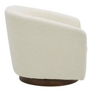 Oscy - Swivel Chair - White - JaxCo Furniture
