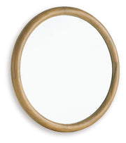 Yadiel - Brown - Accent Mirror - JaxCo Furniture