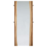 Winslow - Standing Floor Mirror - Smokey Walnut - JaxCo Furniture