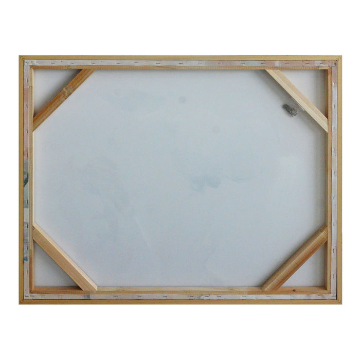 Gaia - Framed Painting - Beige