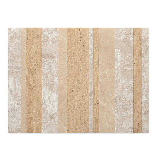 Rosa - Coffee Table - Multicolor Marble - JaxCo Furniture