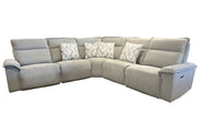 Perimeter - 5 Piece Modular Power Reclining Sectional - JaxCo Furniture