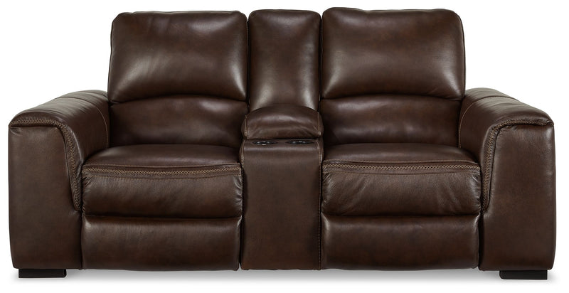 Alessandro - Power Reclining Loveseat - JaxCo Furniture