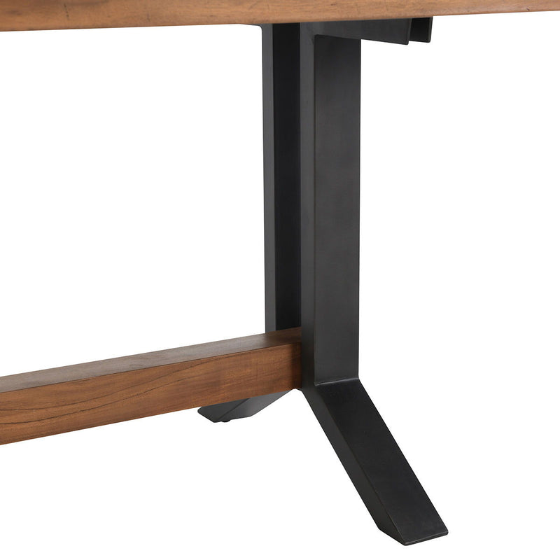 Bellamy - Dining Table - Honey / Black - JaxCo Furniture
