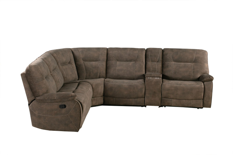 Cooper - Modular Manual Reclining Sectional - JaxCo Furniture