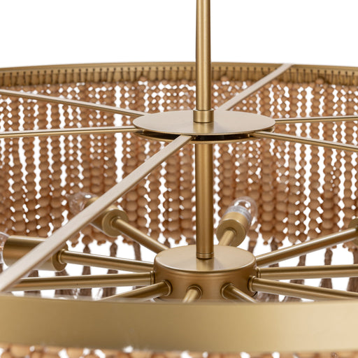 Andren - Pendant - Natural / Gold - JaxCo Furniture