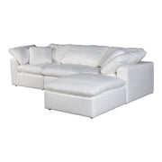 Terra - Livesmart Fabric Condo Lounge Modular Sectional - Cream - JaxCo Furniture