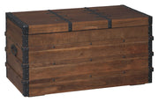 Kettleby - Brown - Storage Trunk - JaxCo Furniture