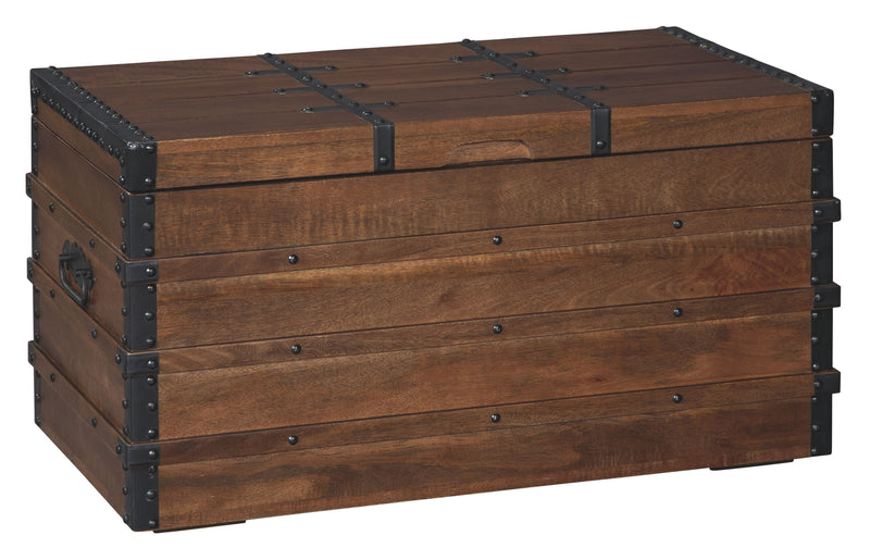 Kettleby - Brown - Storage Trunk - JaxCo Furniture