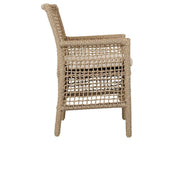 Brisbane - Outdoor Dining Chair - Natural - JaxCo Furniture