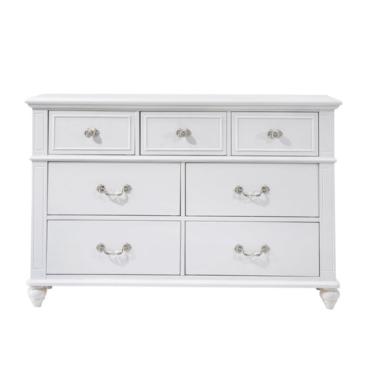 Alana - Dresser - White - JaxCo Furniture