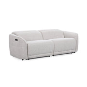 Ostend - Upholstered Power Recliner Sofa - Gray - JaxCo Furniture