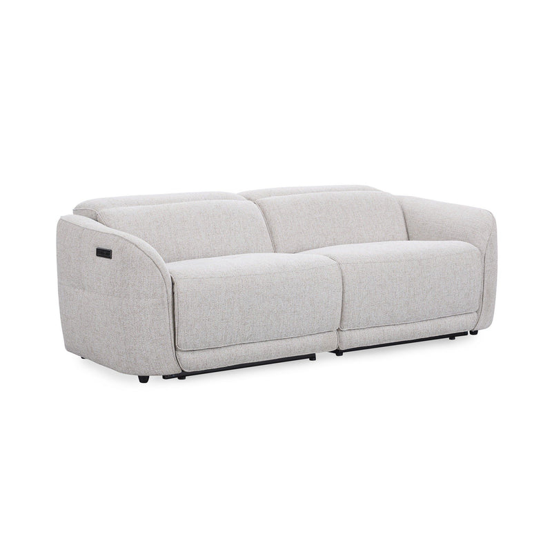 Ostend - Upholstered Power Recliner Sofa - Gray - JaxCo Furniture