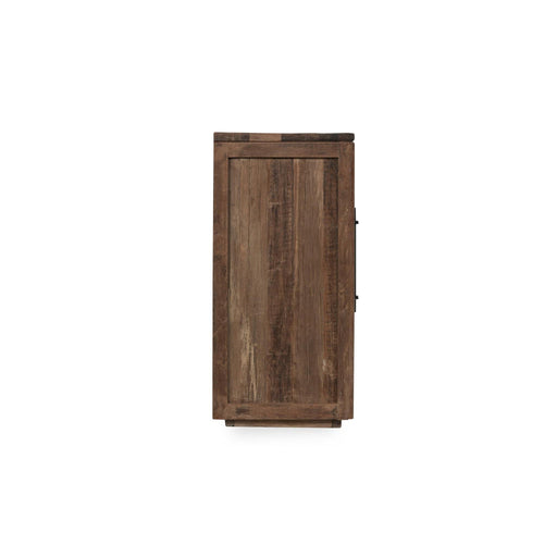 Jett - Wood 4 Door Cabinet - Natural - JaxCo Furniture