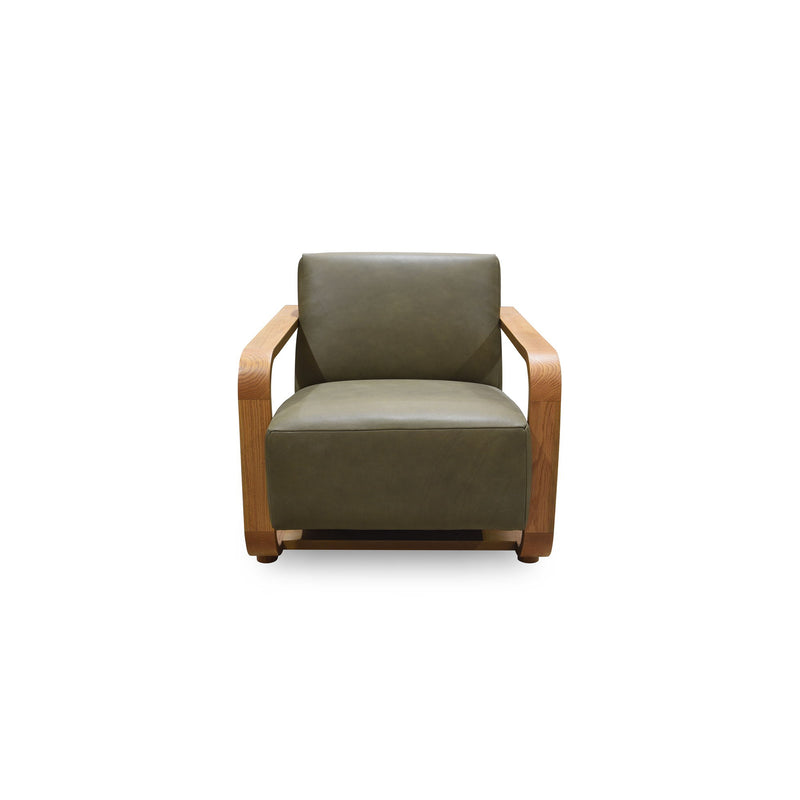 Eckersley - Lounge Chair - Olive - JaxCo Furniture
