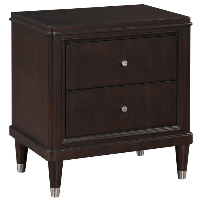 Emberlyn - 2-Drawer Nightstand - Brown - JaxCo Furniture